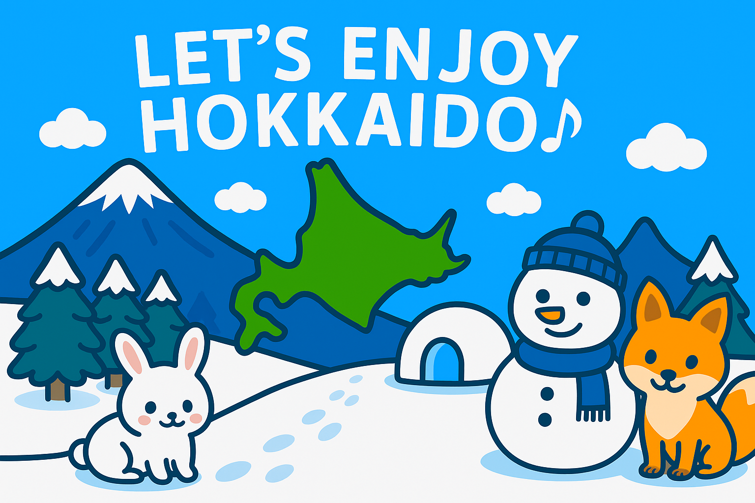 Enjoy Hokkaido♪