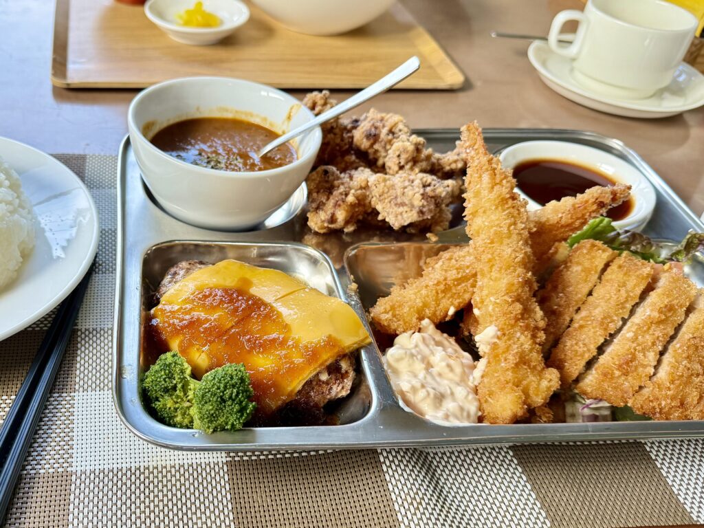 It's all served! DT plate 
1980 yen