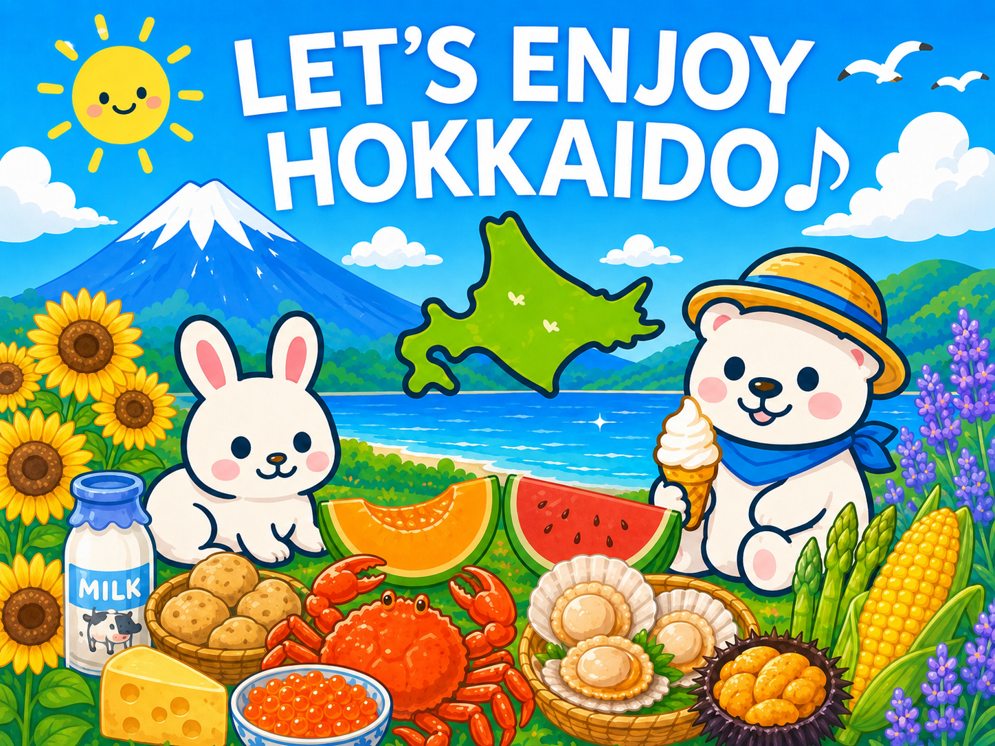 Enjoy Hokkaido♪