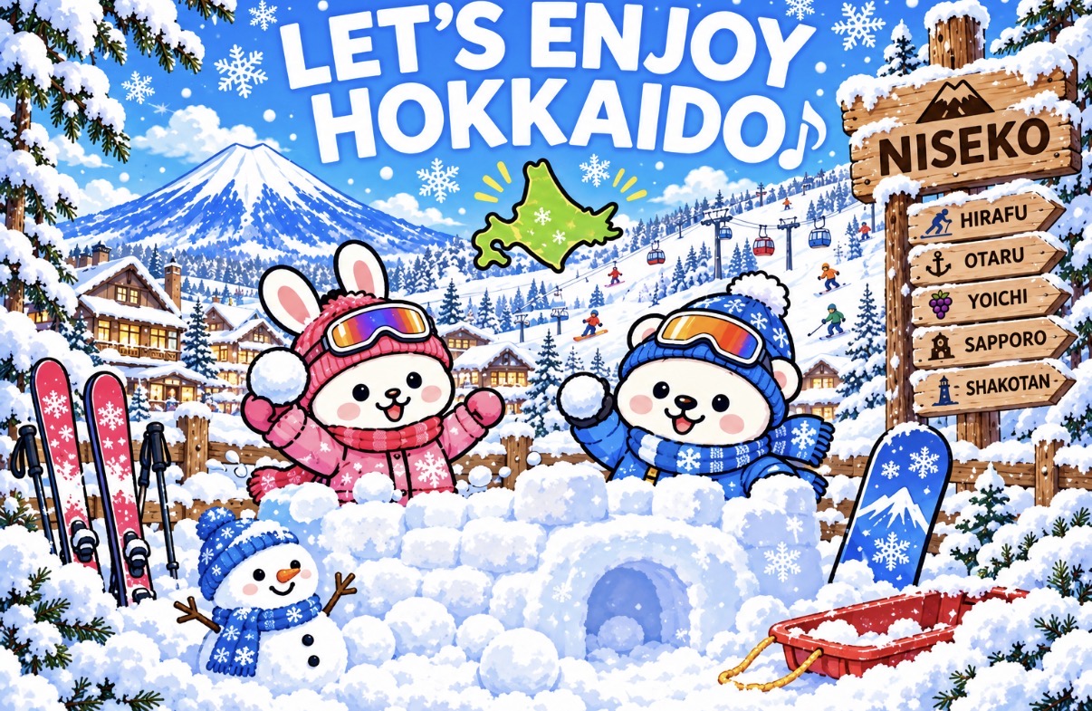 Enjoy Hokkaido♪